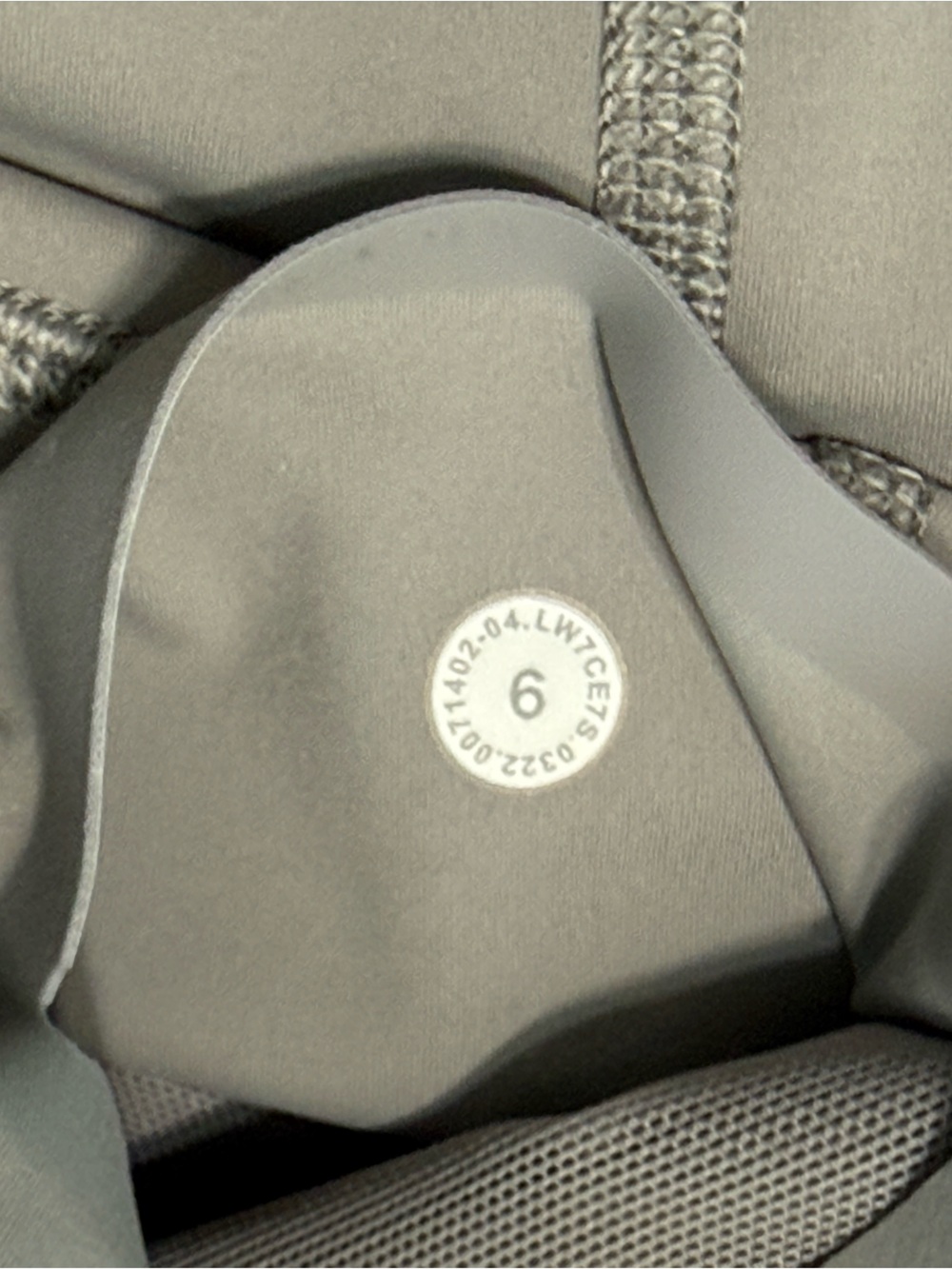 lululemon Base Pace High Rise Reflective Shorts 8” Athletic Gray Size 6 - Picture 7 of 13